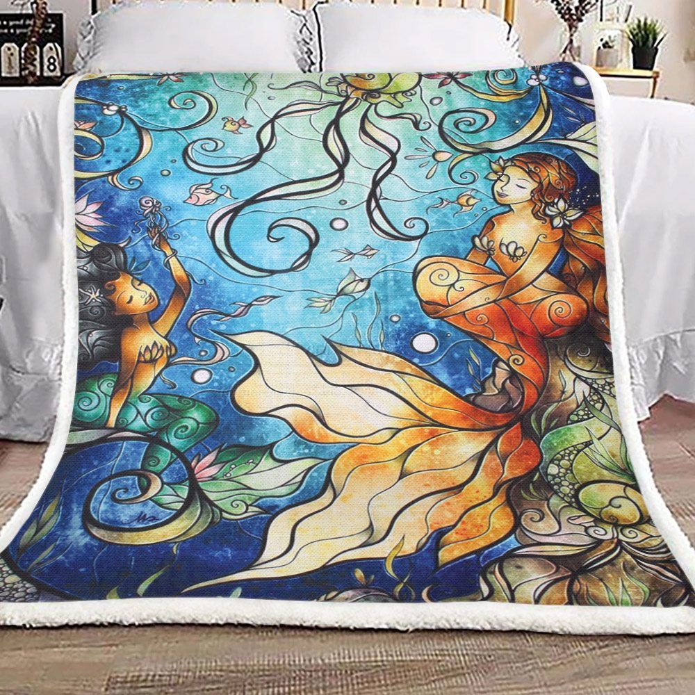 Mermaid Sherpa Fleece