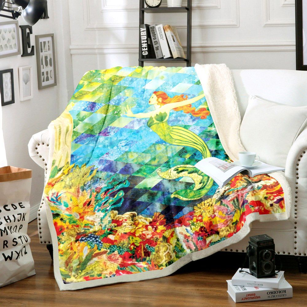 Mermaid Sherpa Fleece