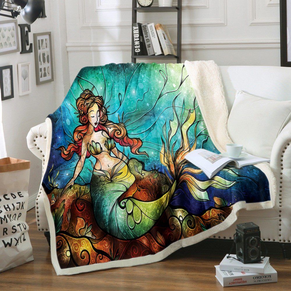 Mermaid Sherpa Fleece