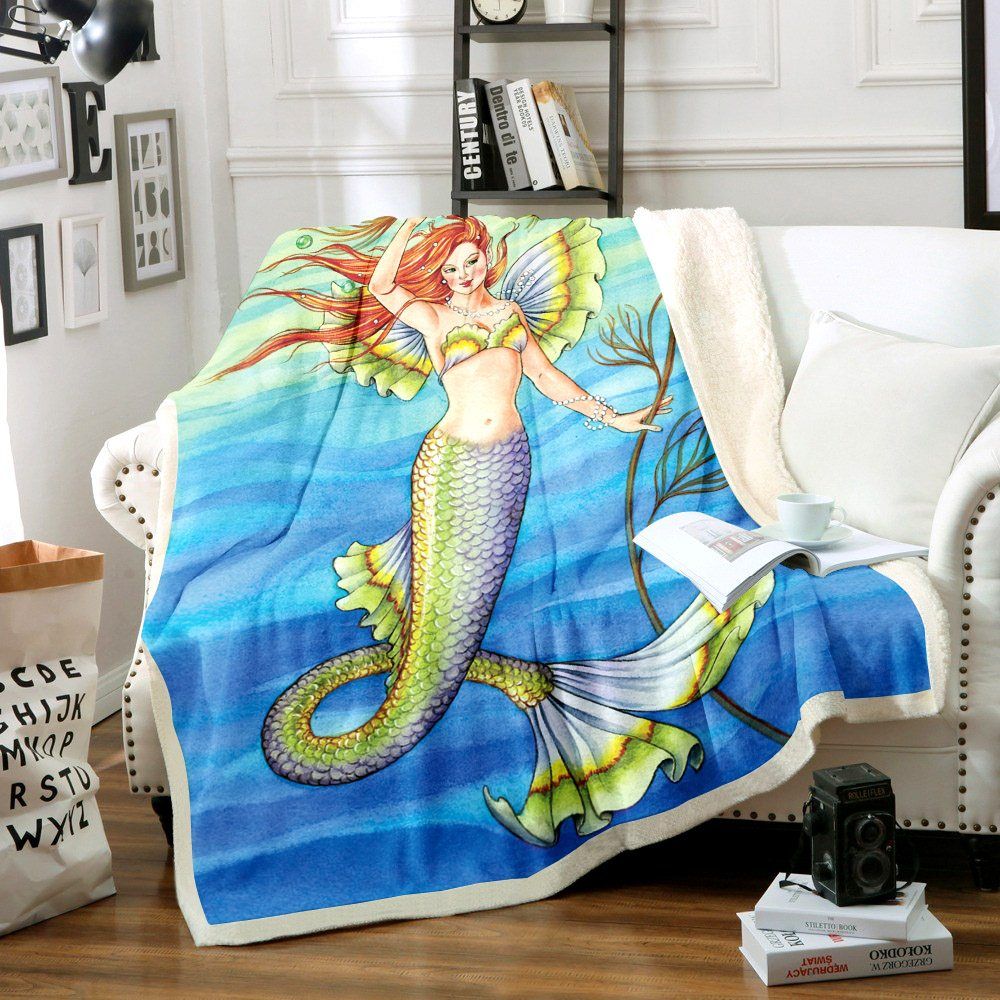 Mermaid Sherpa Fleece