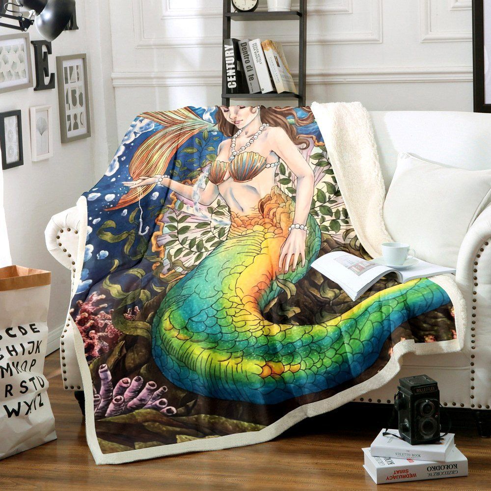 Mermaid Sherpa Fleece