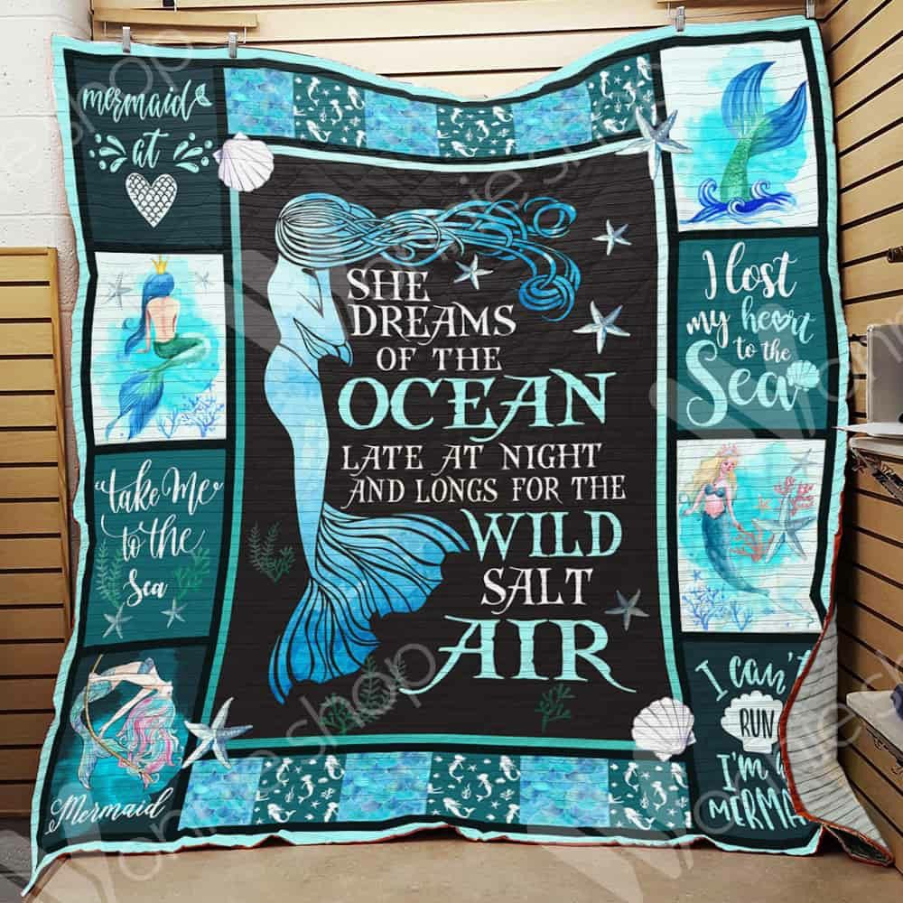 Mermaid TNC240924 Quilt Blanket