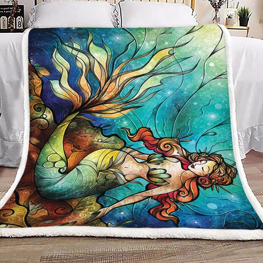 Mermaid Sherpa Fleece