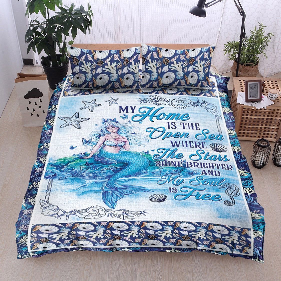 Mermaid Bedding Set