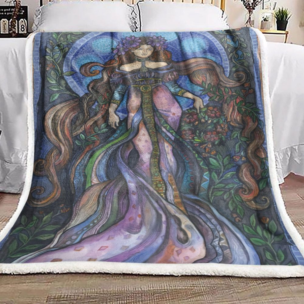 Mermaid Sherpa Fleece Blanket