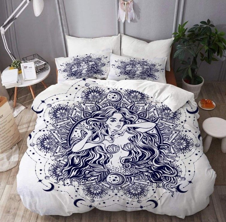 Mermaid Witch Bedding Set