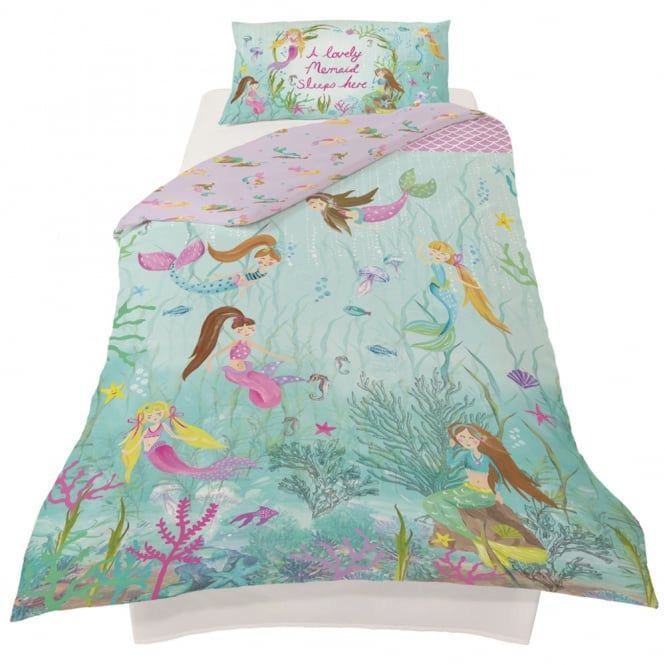 Mermaid World Bedding Set