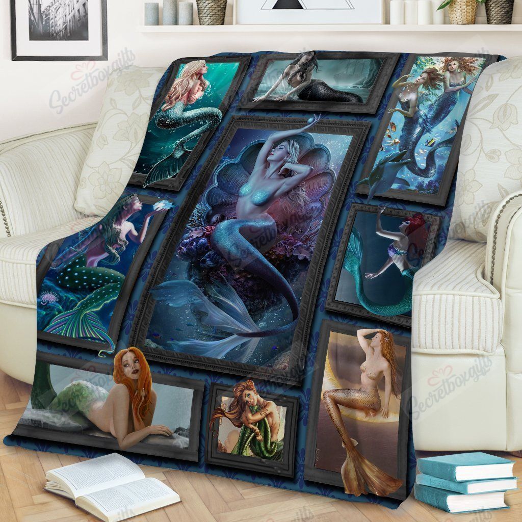 Mermaid Fleece Blanket