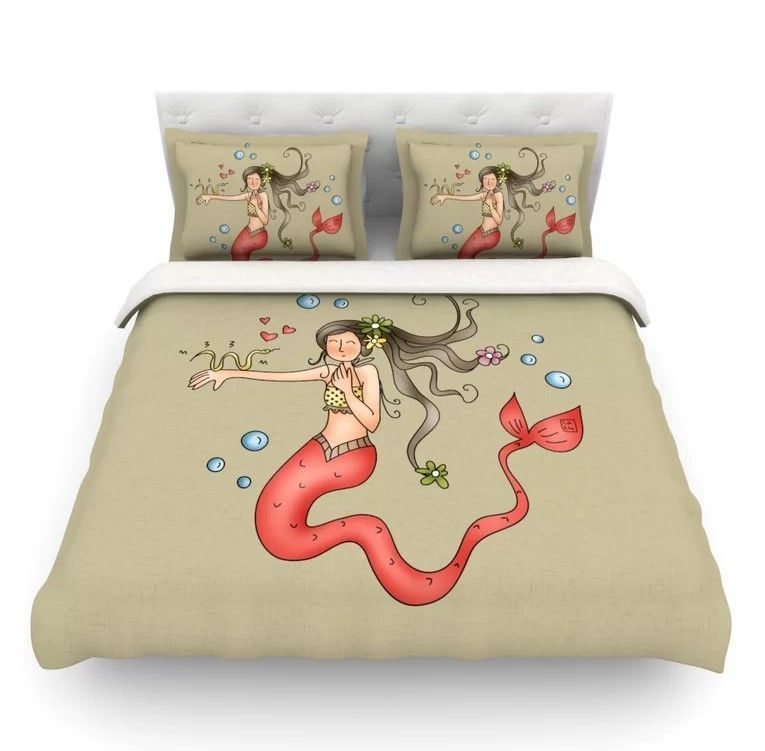 Mermaids Lovely Bedding Set