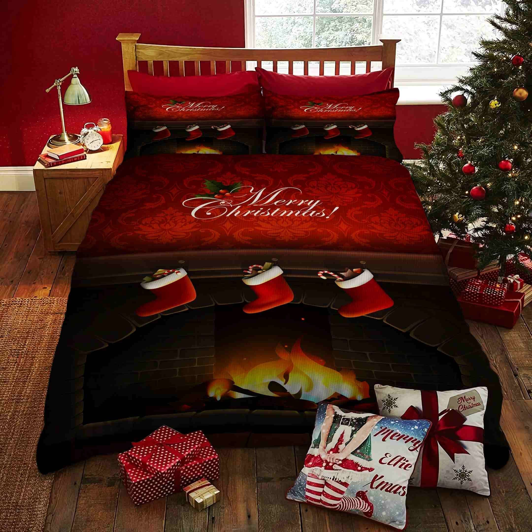 Merry Christmas Bedding Set