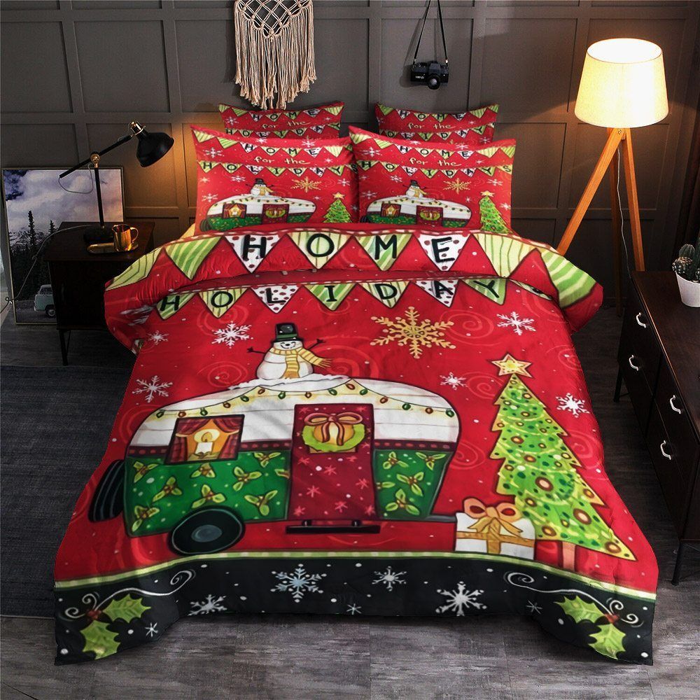 Merry Christmas Camper Bedding Set
