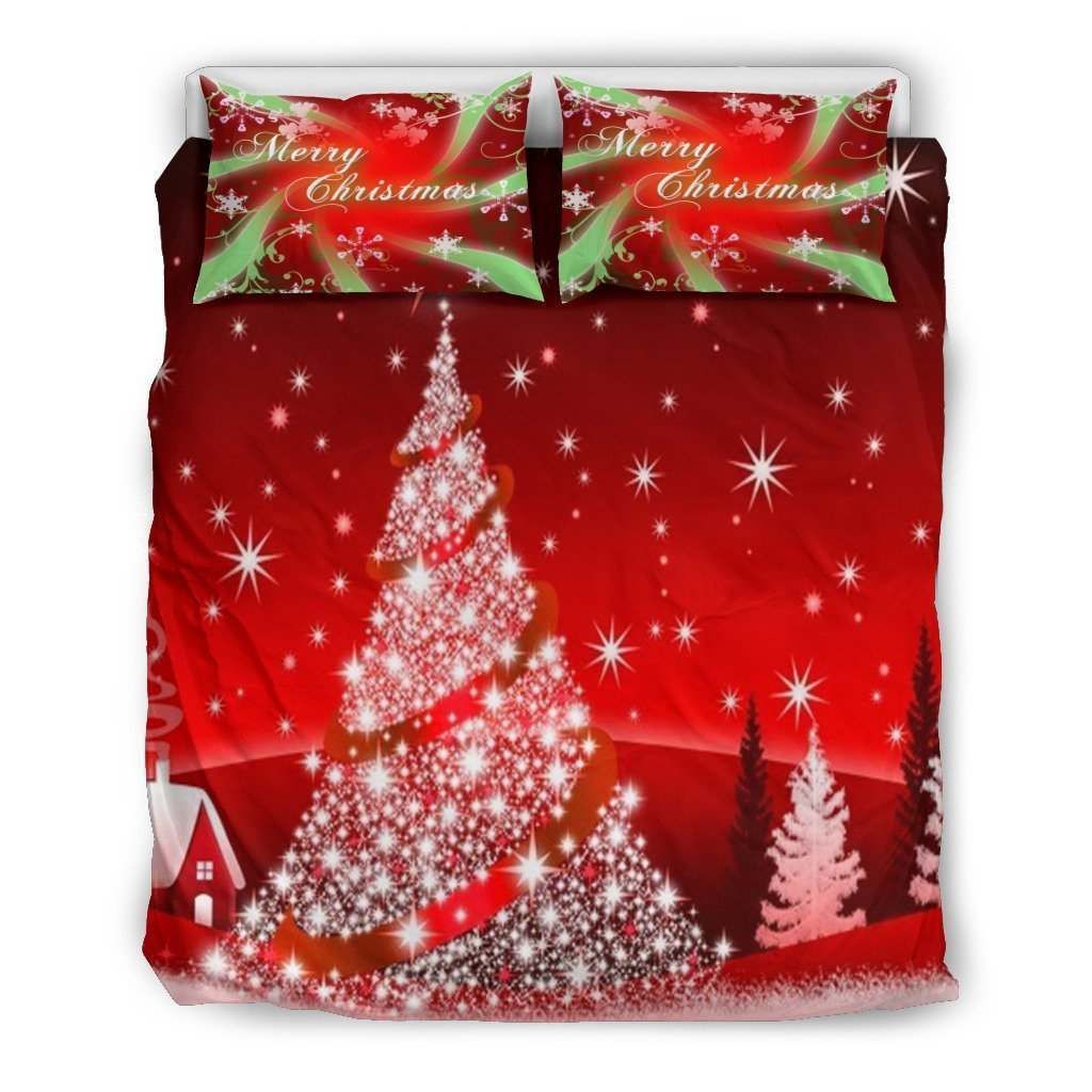 MERRY CHRISTMAS CHRISTMAS TREE Bedding Set