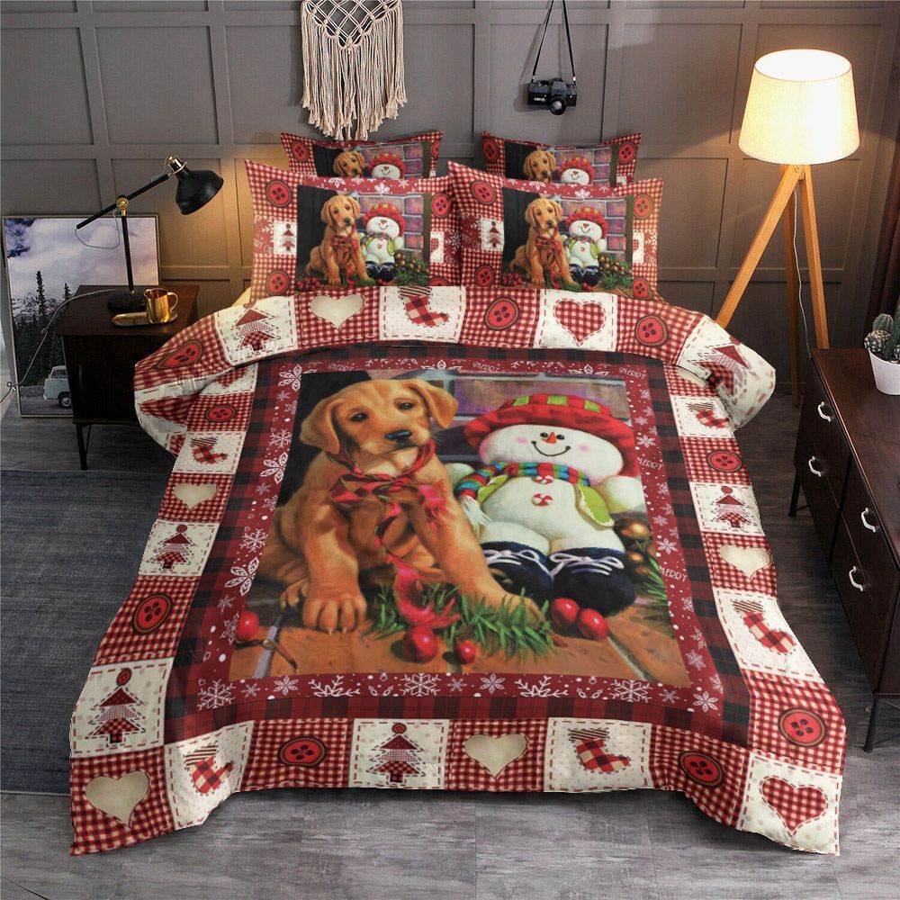 Merry Christmas Dog Bedding Set