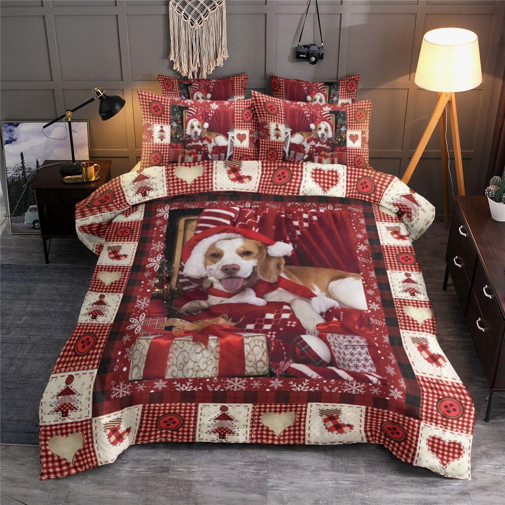 Merry Christmas Dog Bedding Set