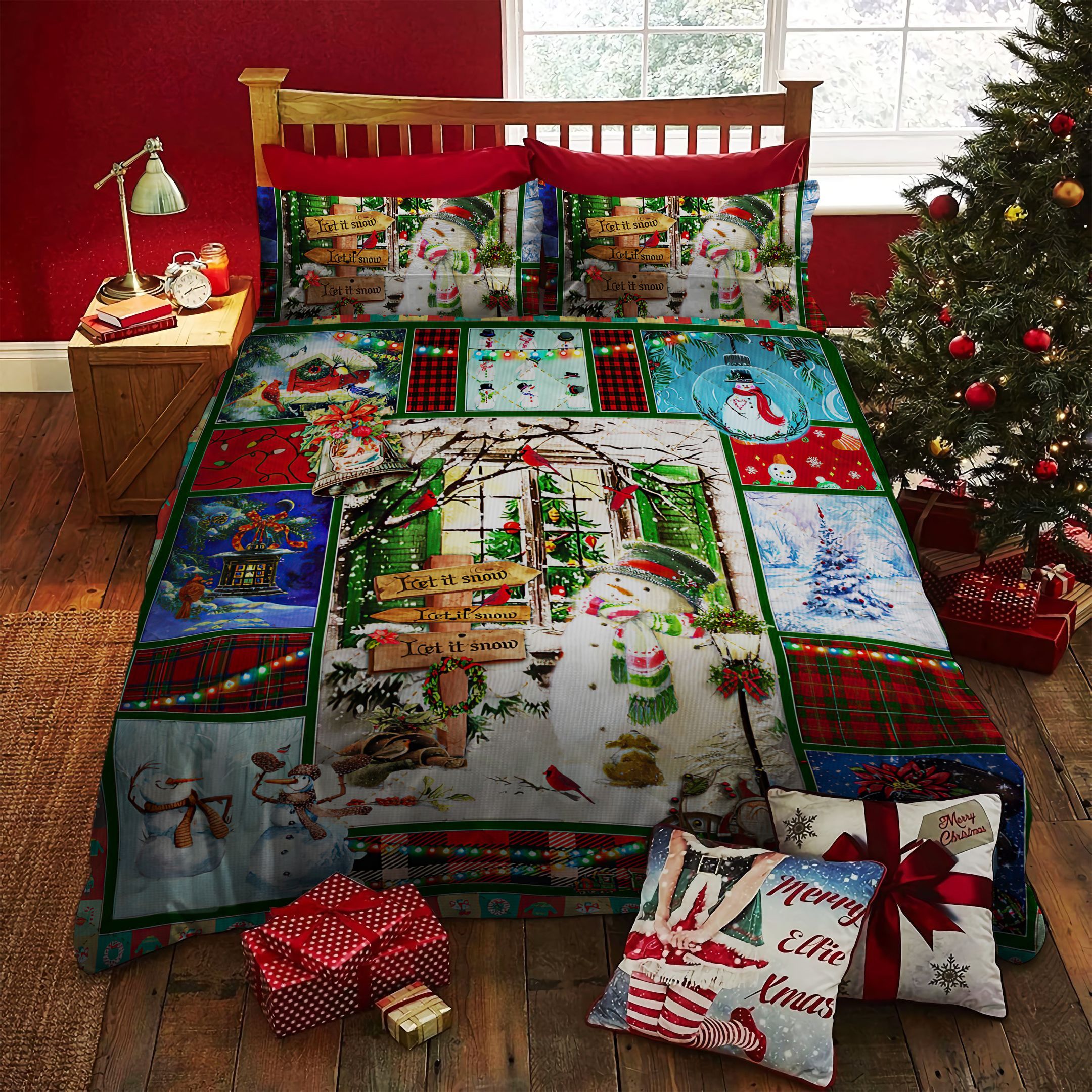 Merry Christmas Bedding Set