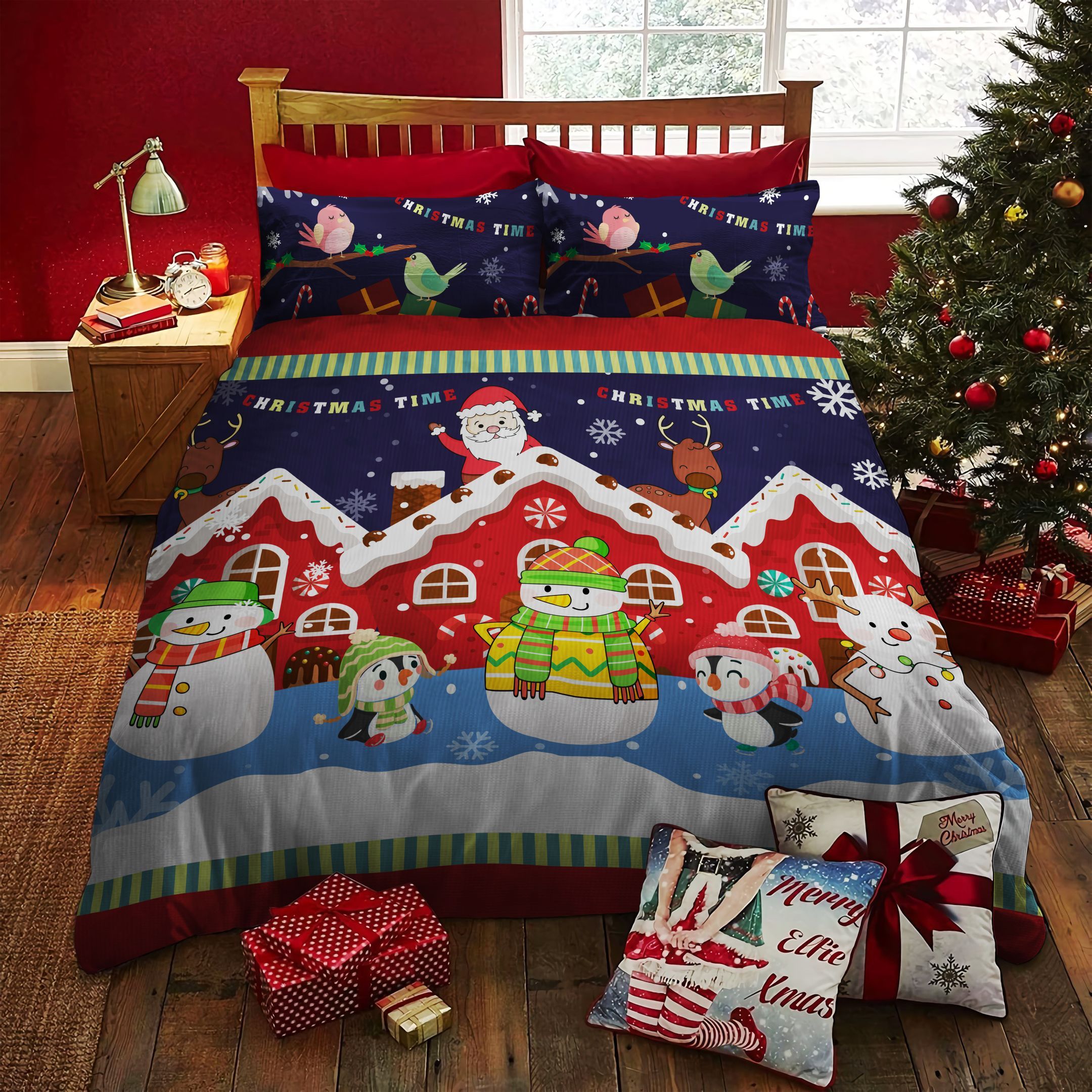 Merry Christmas Bedding Set