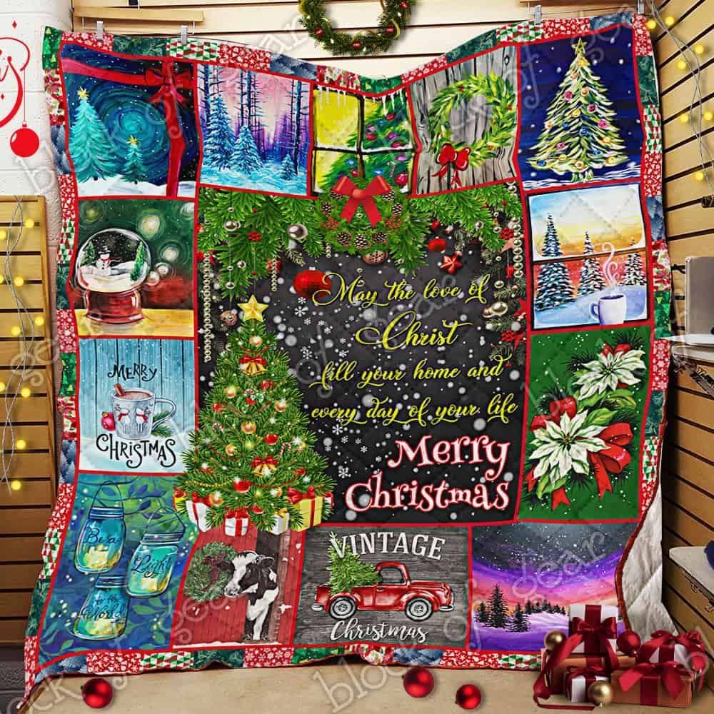 Merry Christmas GS-CL-NT2810 Quilt Balnket