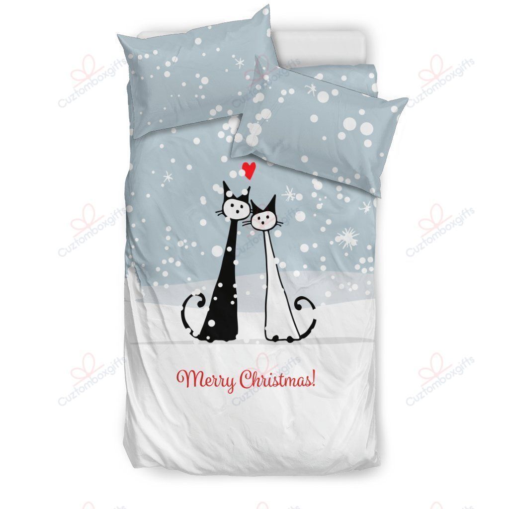 Merry Christmas Printed Bedding Set