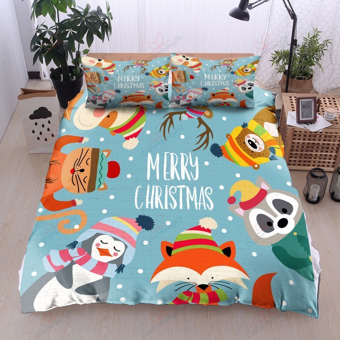 Merry Christmas Bedding Set