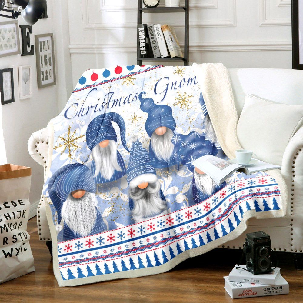 Merry Christmas Sherpa Fleece Blanket
