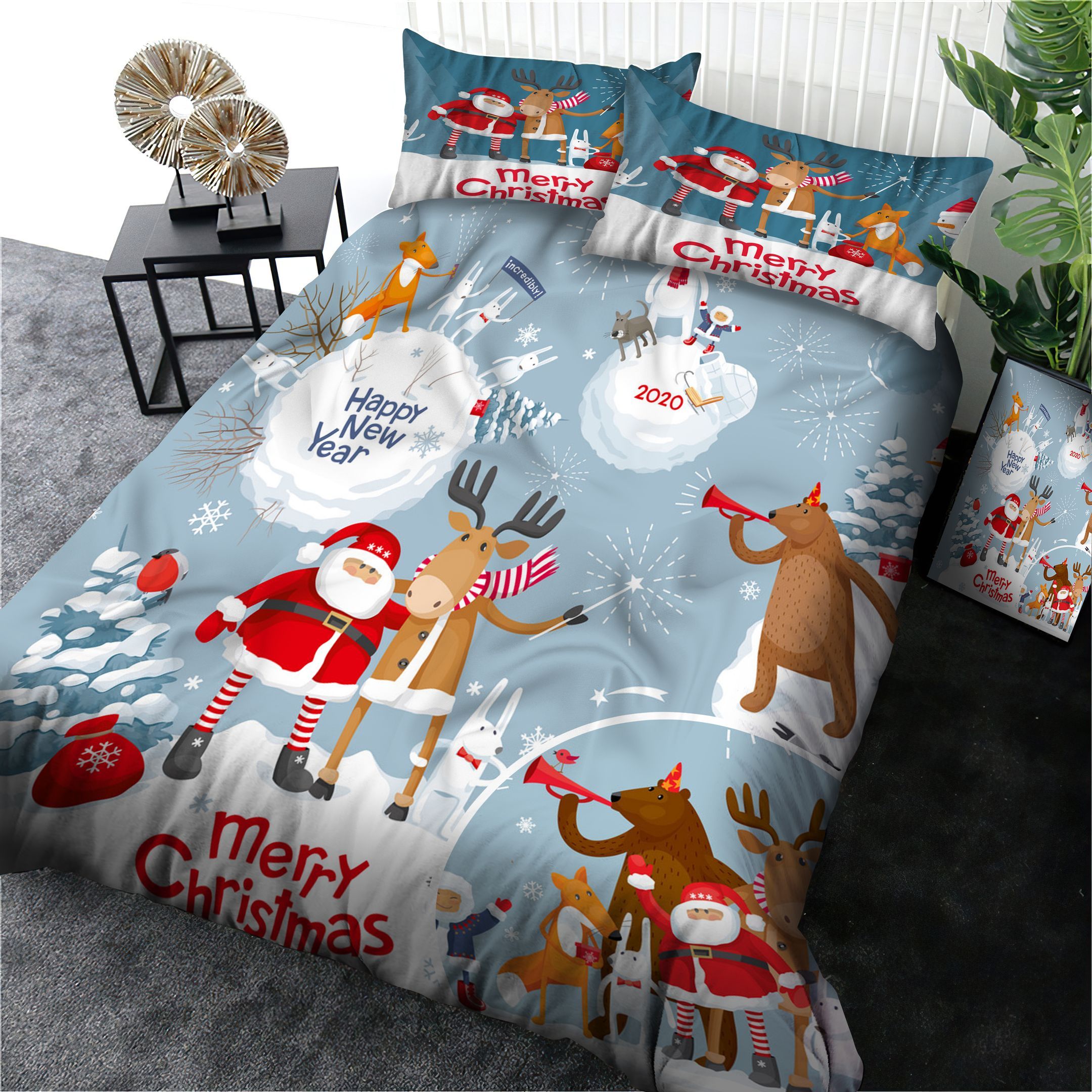 Merry Christmas Bedding Set