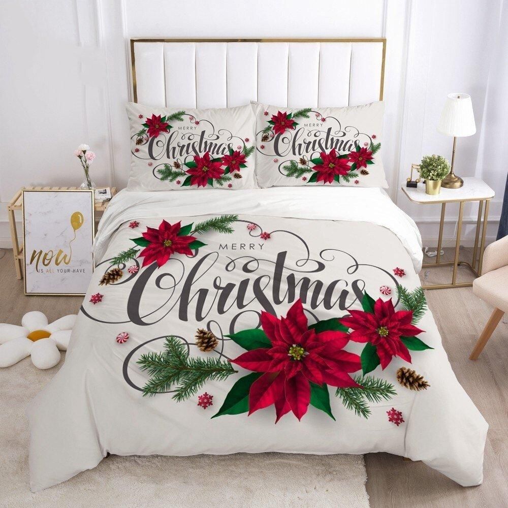 Merry Christmas Tree Bedding Set