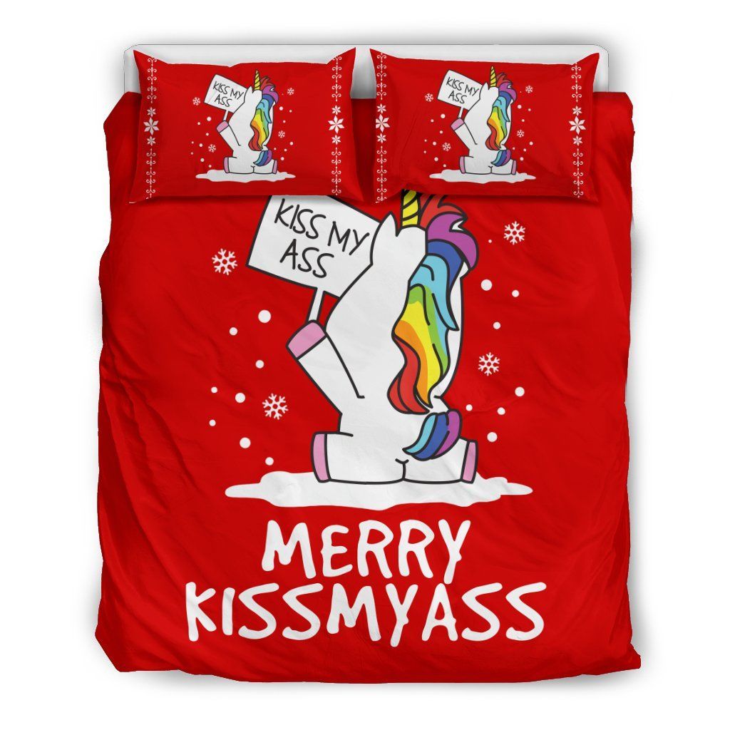 Merry Kissmyass Bedding Set