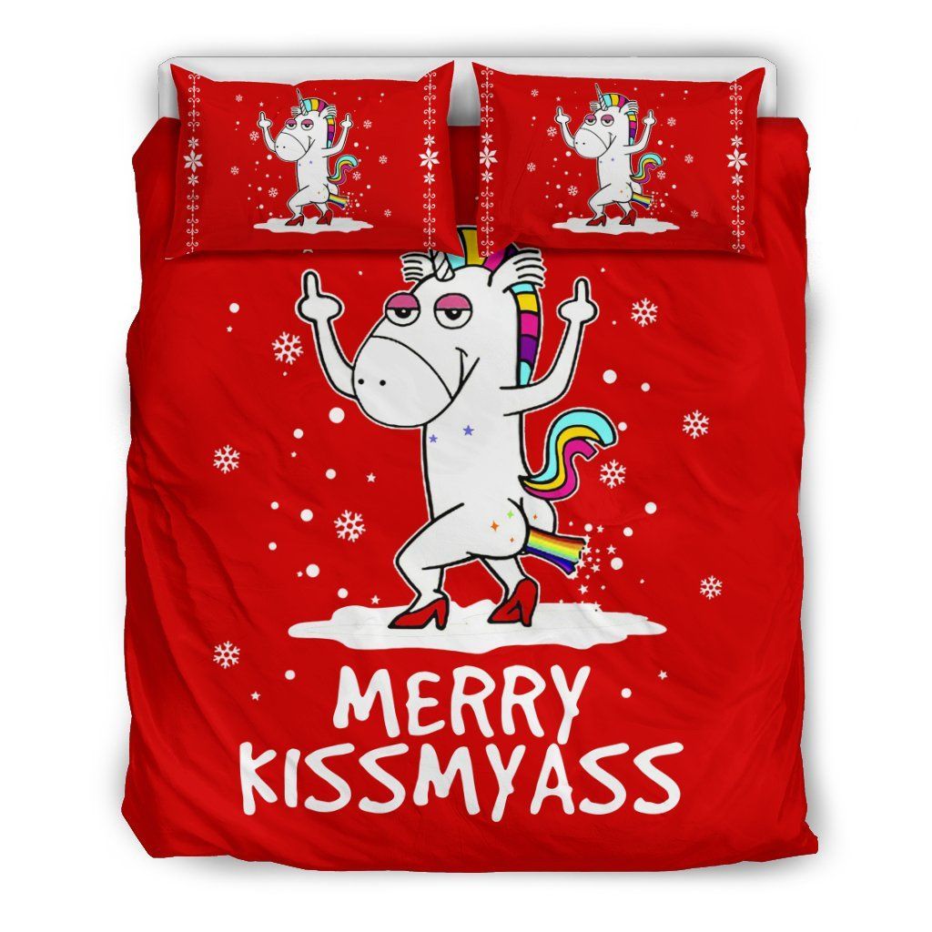 Merry Kissmyass Bedding Set