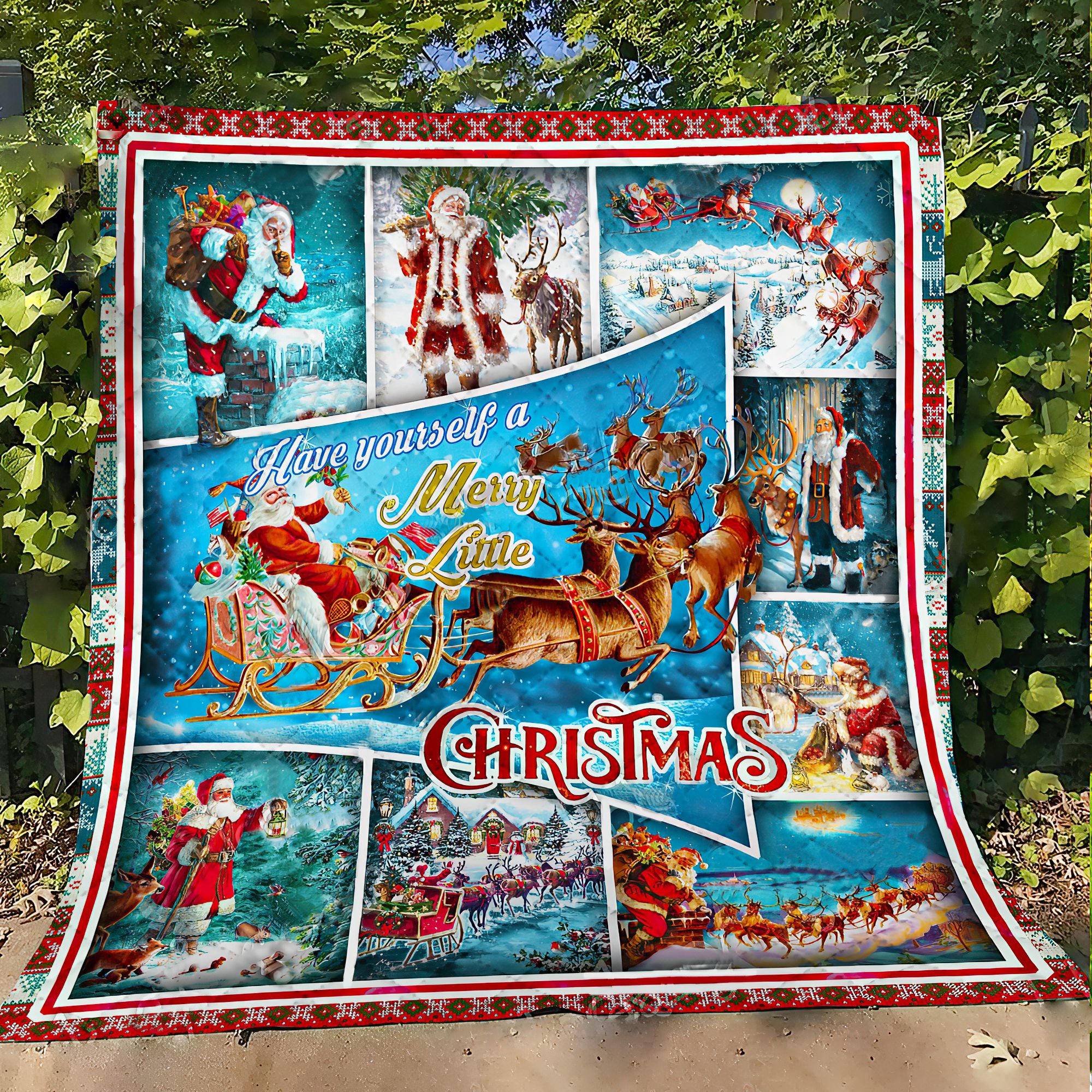 Merry Little Christmas DPC111106 Quilt Blanket