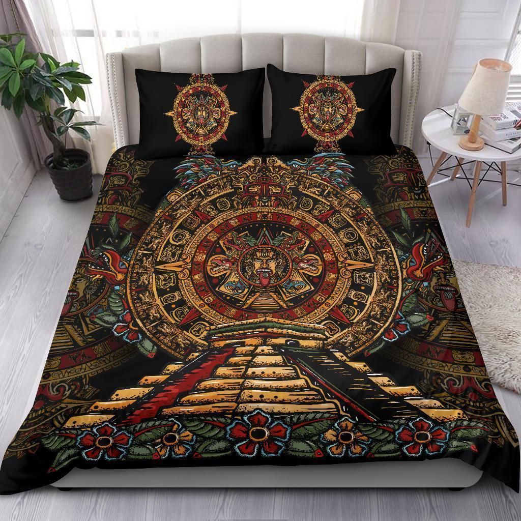 Mexico Aztec Sun Bedding Set