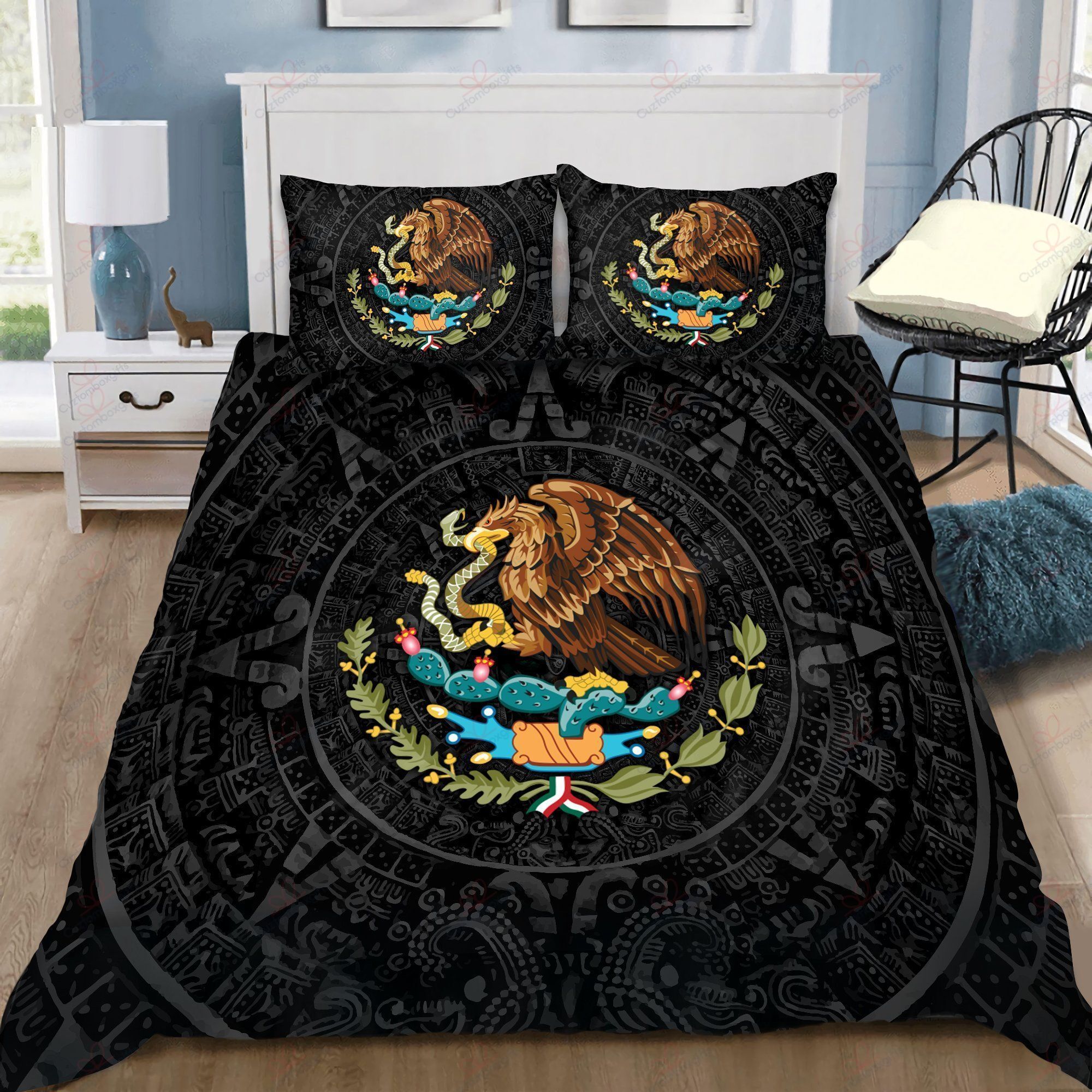 Mexico Aztec Bedding Set