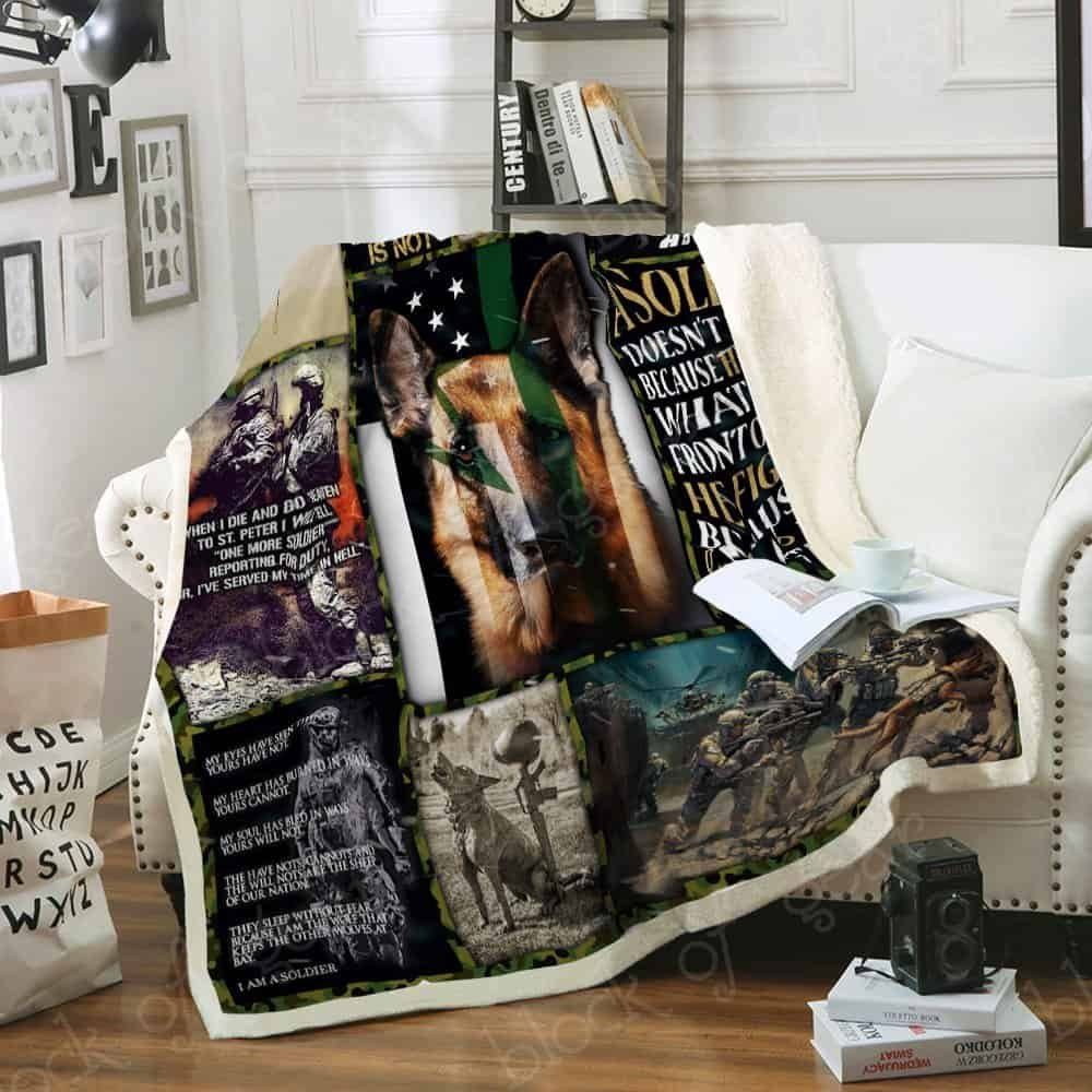 Military Of The United States Sherpa Fleece Blanket