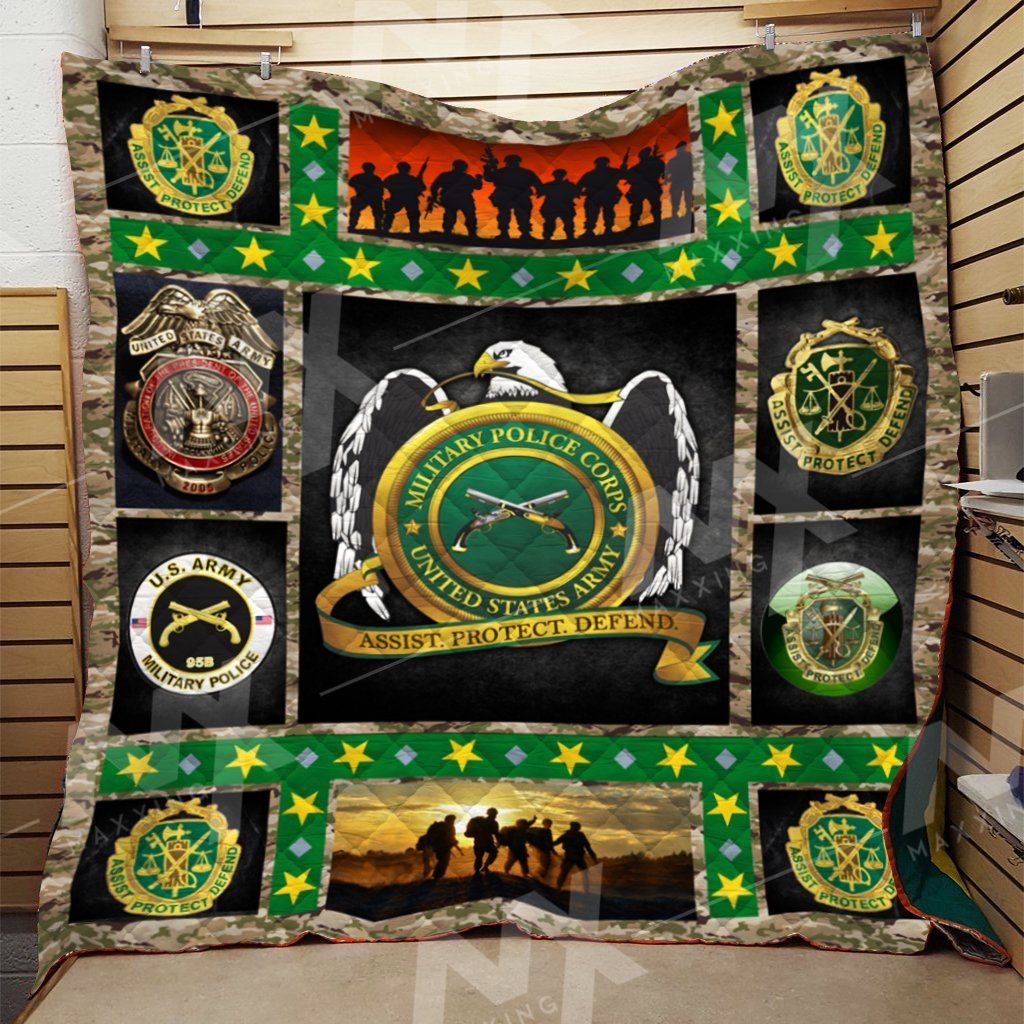 Military Police Quilt Blanket DHC3112399VT