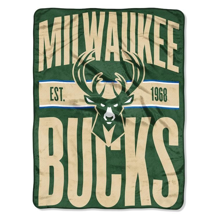 Milwaukee-Bucks Sherpa Fleece Blanket 2
