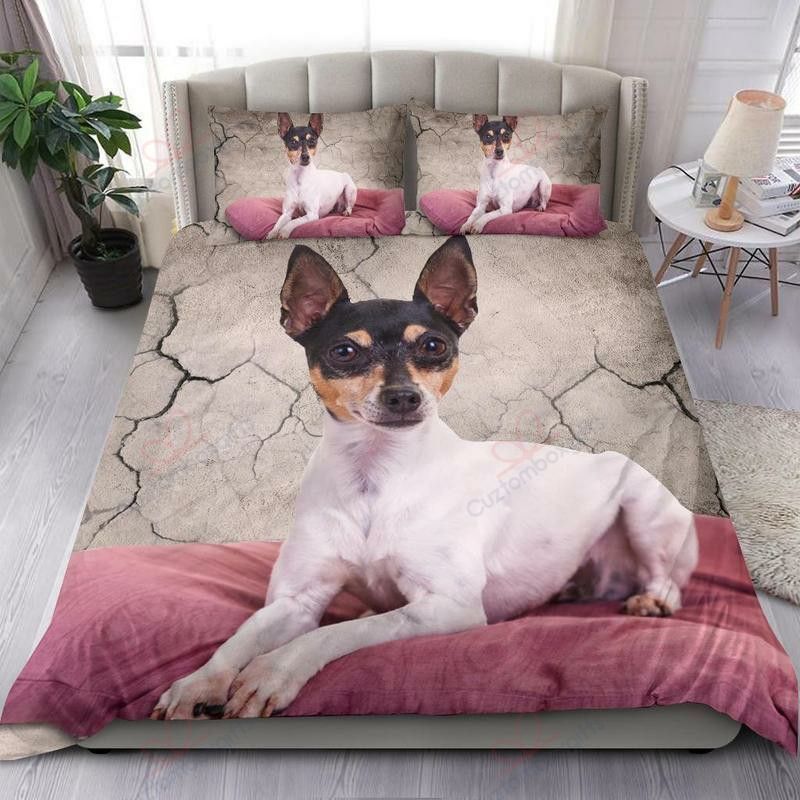 Mini Fox Terrier Dog Bedding Set