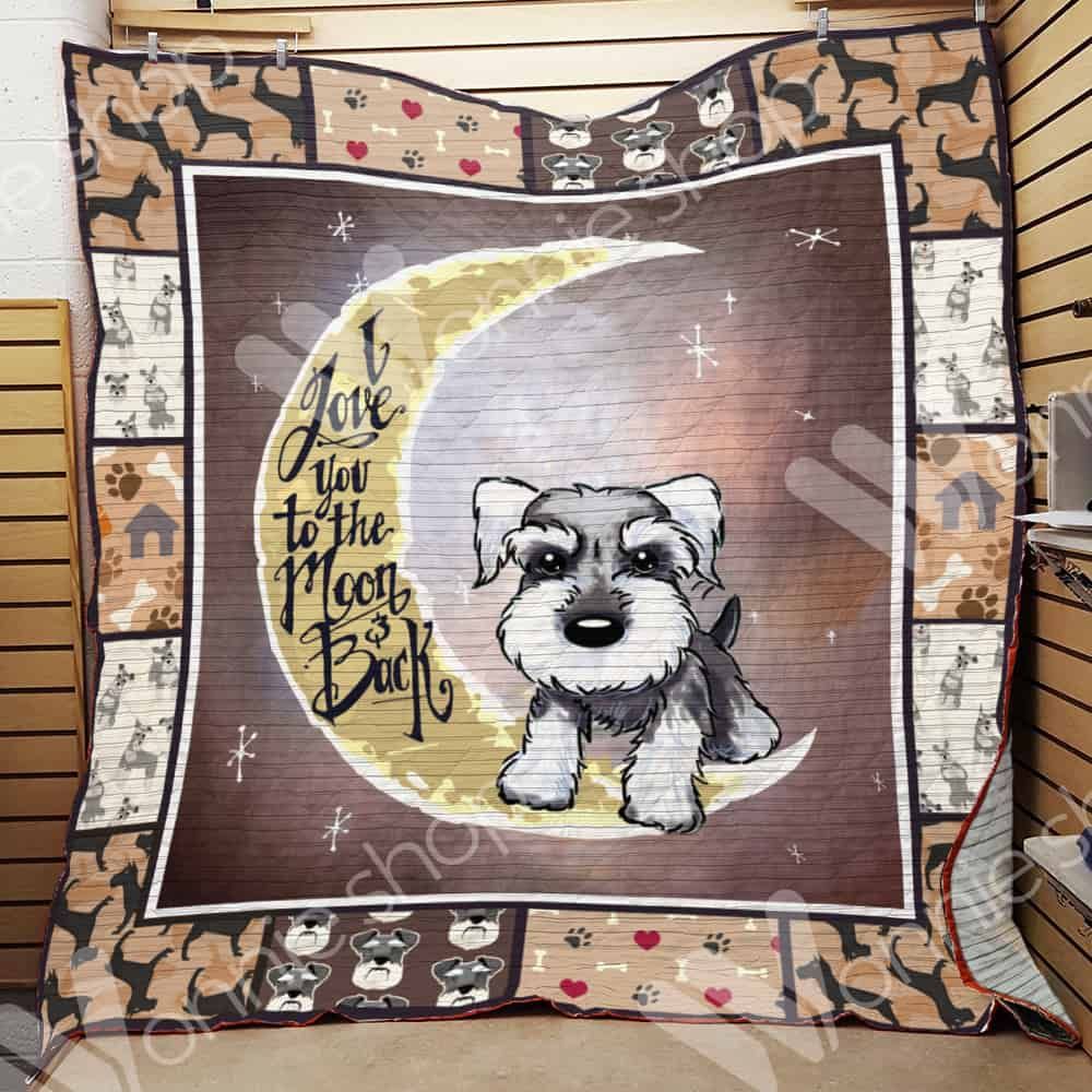 Miniature Schnauzer Dog Quilt Blanket DHC0102467TD