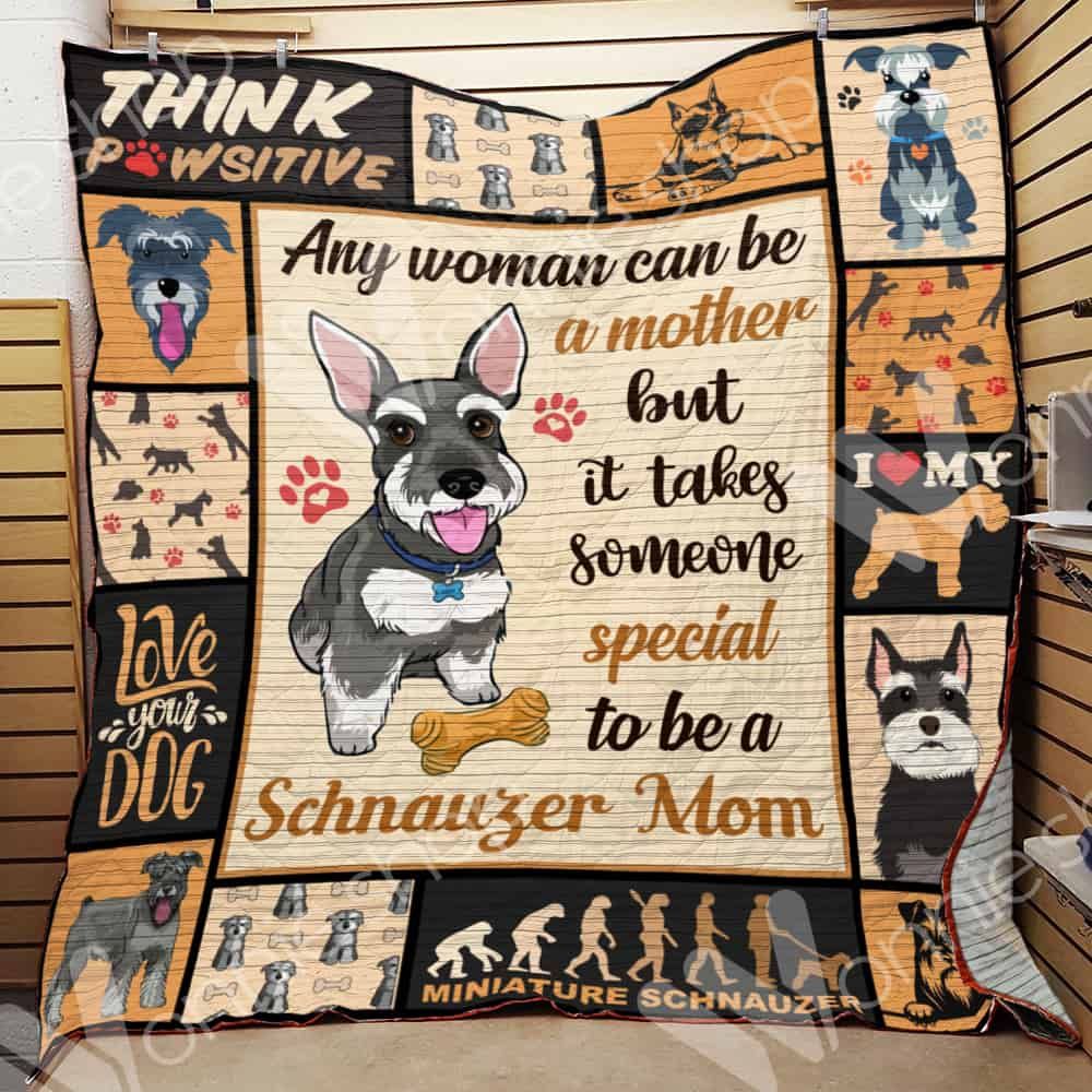 Miniature Schnauzer Dog Quilt Blanket DHC05021246TD