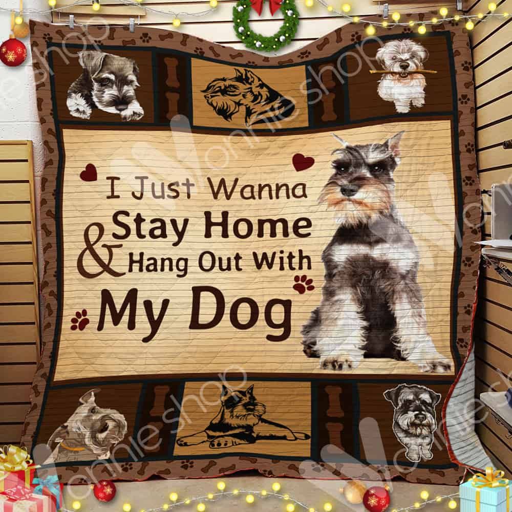 Miniature Schnauzer Dog Quilt Blanket DHC0602728TD