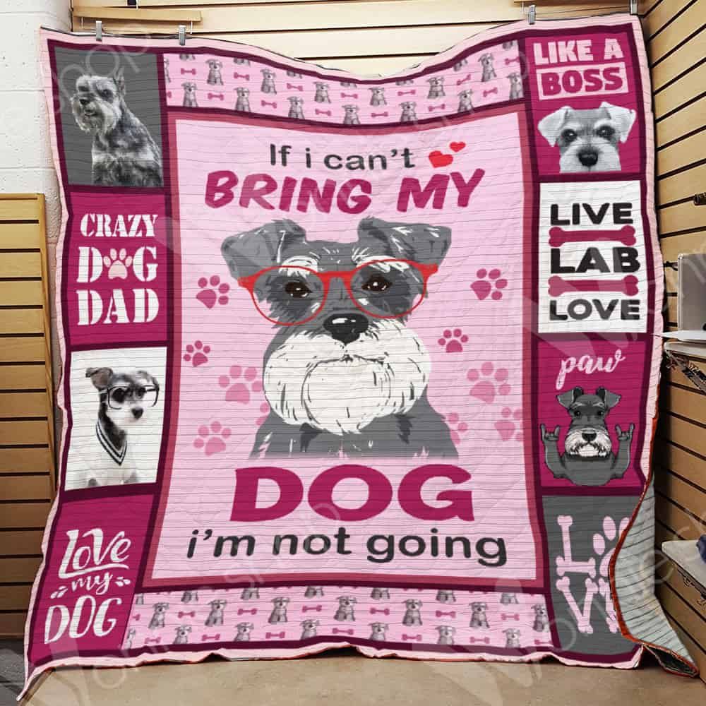 Miniature Schnauzer Dog Quilt Blanket DHC0602760TD