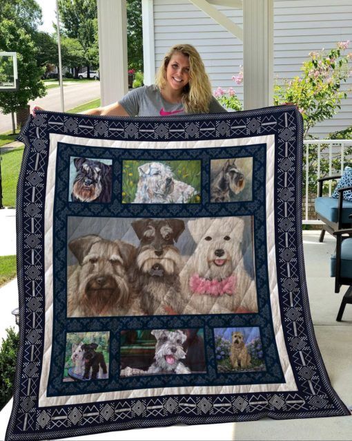 Miniature Schnauzer Quilt Blanket DHC2911305VT
