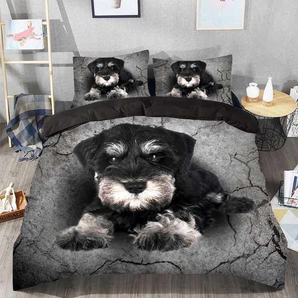 Mininature Schnauzer Bedding Set