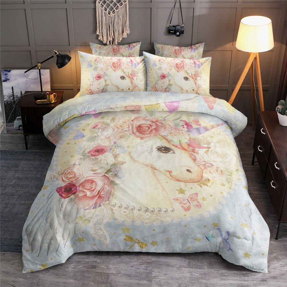 Miss Lolly Unicorn Bedding Set