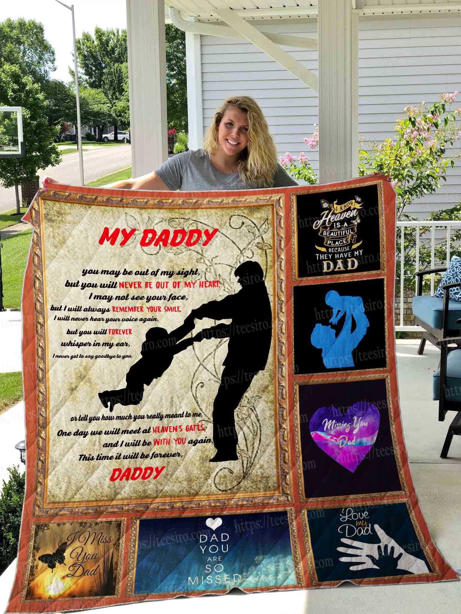 Missing Daddy Quilt Blanket DHC1501664VT