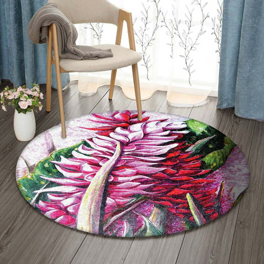 Mixed Gingers Round Carpet