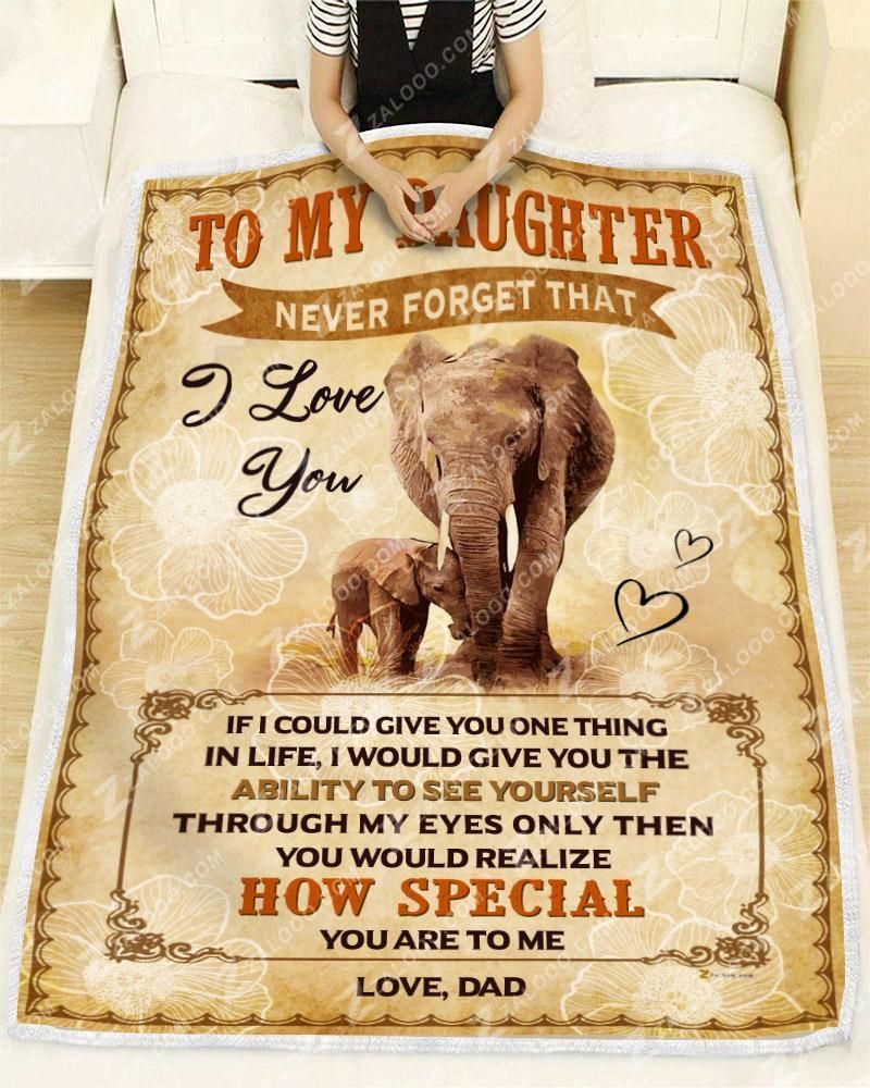 Mk – Blanket – Elephant – Daughter -how Special You Are