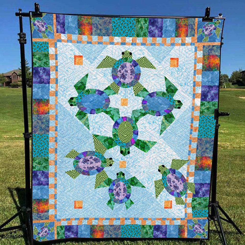 Mk Turtle Quilt Blanket ABC07112709