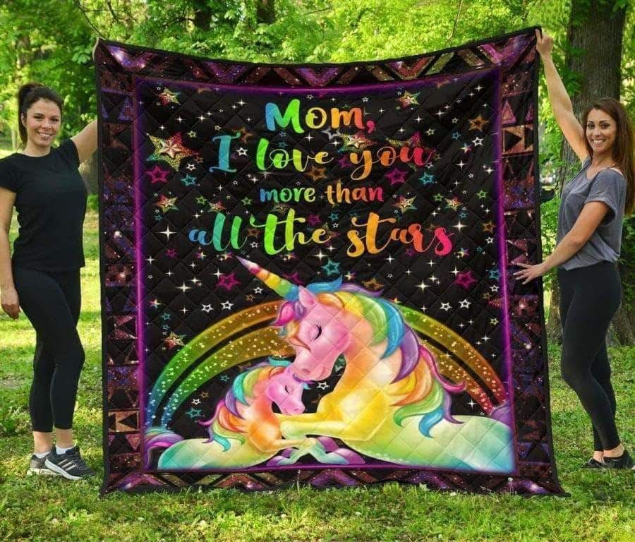 Mom I Love YouCL05100064MDQ Quilt Blanket
