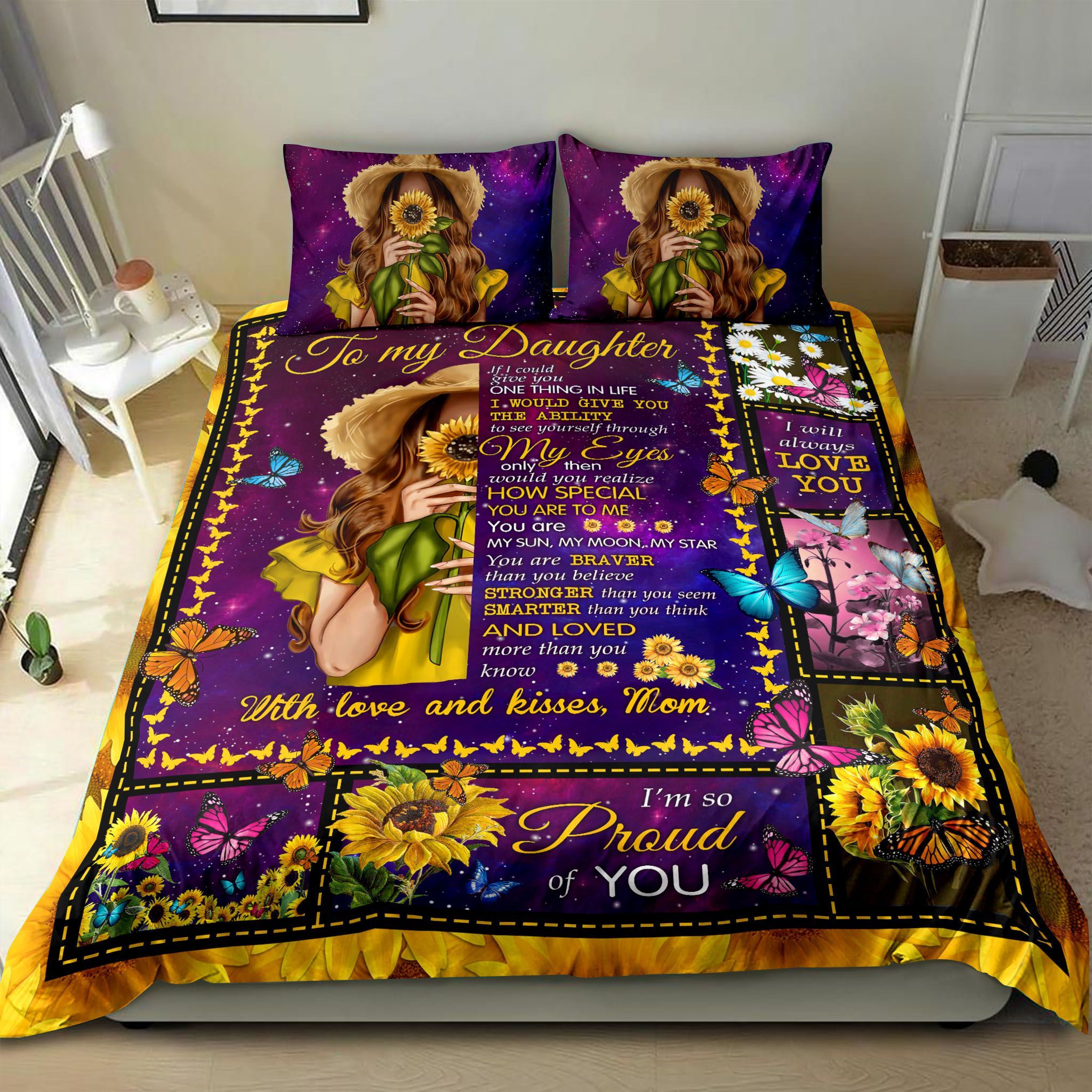 Mom To Daughter I Did Give You One Thing In Life Bedding Set