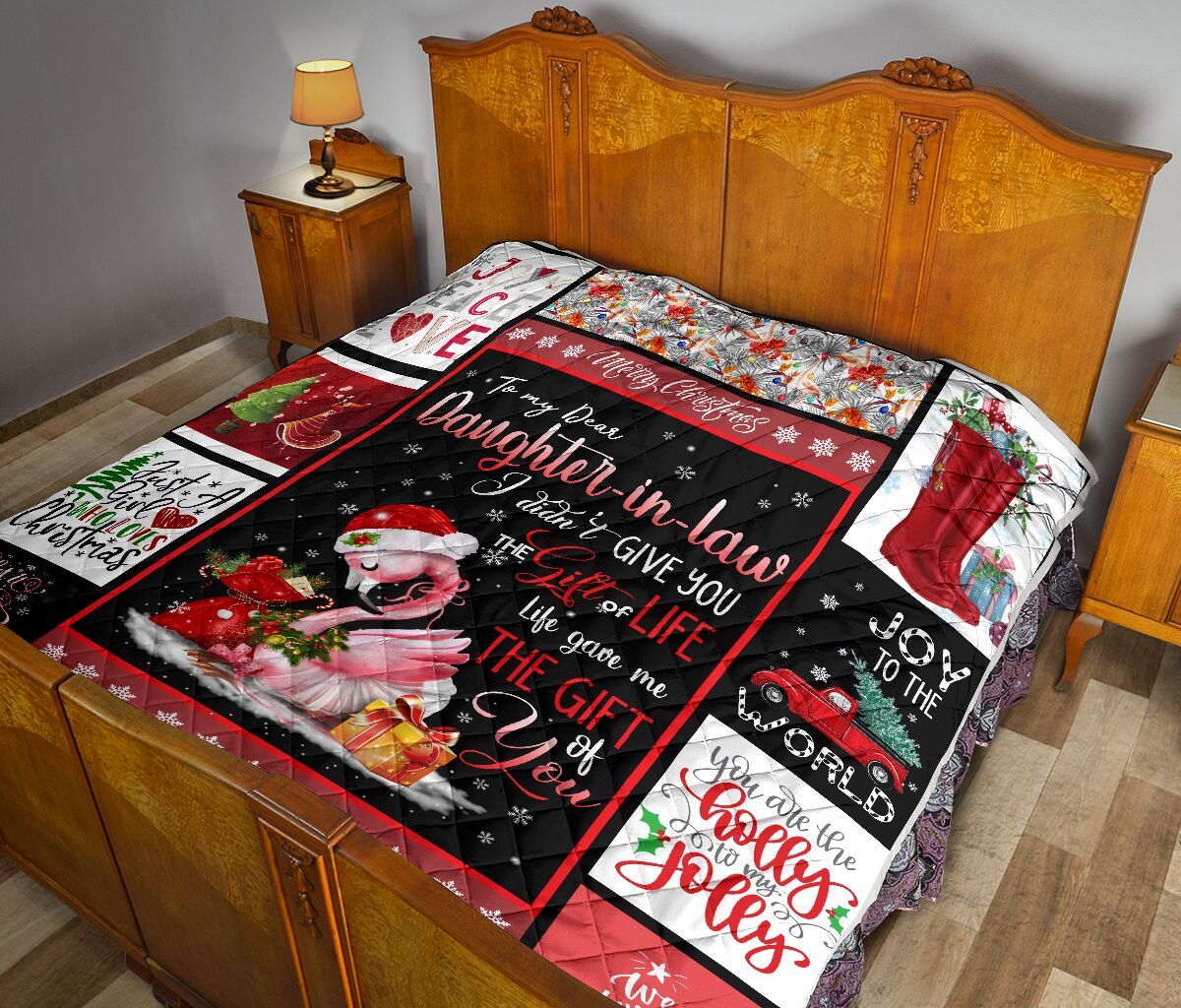 Mom To Daughter In Law Quilt Blanket DHC02011104DD