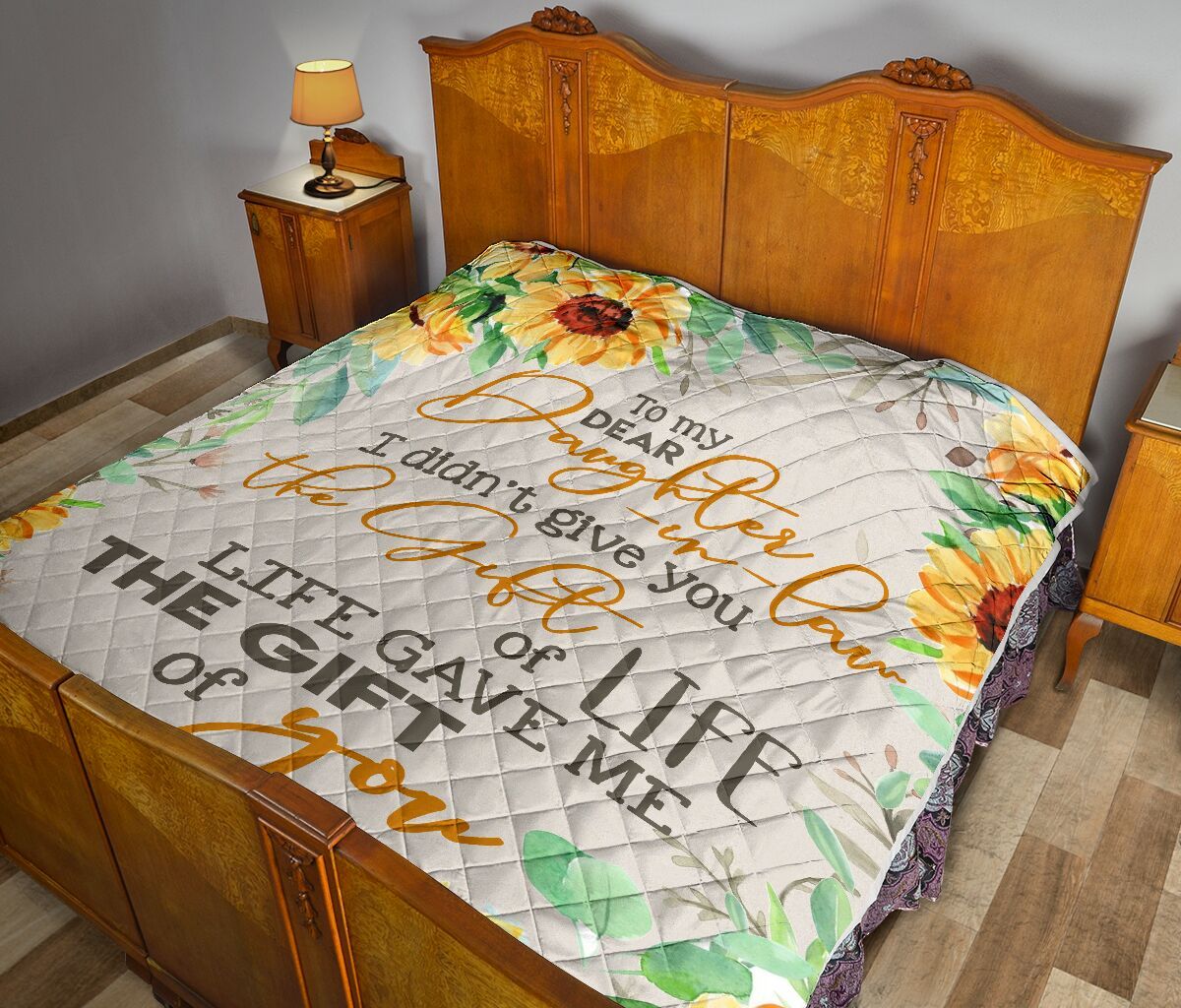 Mom To Daughter In Law Quilt Blanket DHC02011137DD